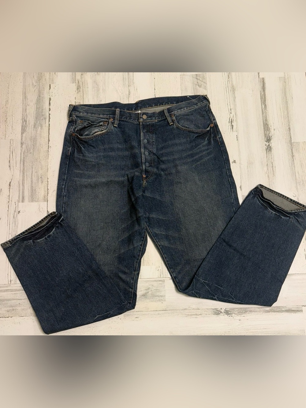 NWT. Evisu Genes. Classic Dark Blue Men’s Jeans